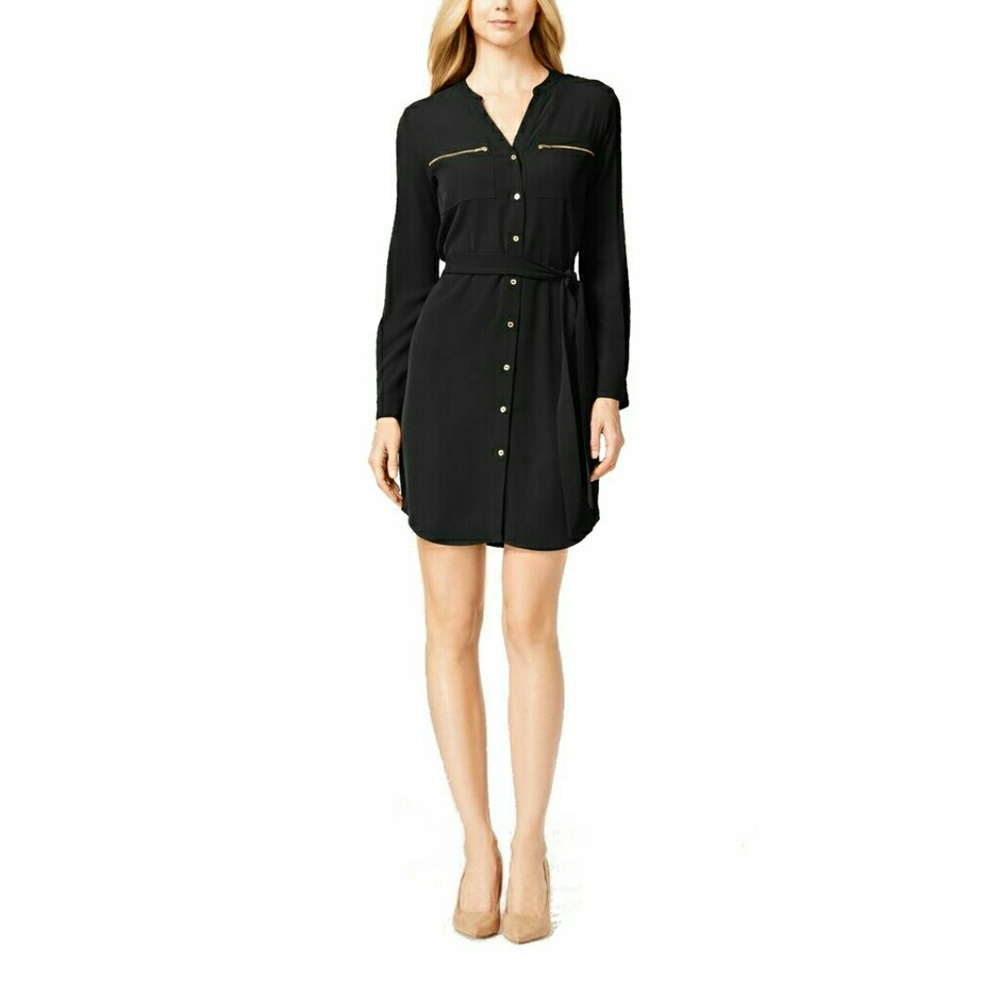 🔥Calvin Klein utility shirt dress!